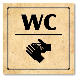 WC, 100x100mm, pergamen, Utah